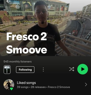 Click to Follow the Spotify Link Stream Fresco 2 Smoove on all Platforms